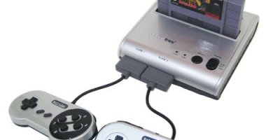 Retro-Bit Retro Duo Twin Video Game System, Silver/Black