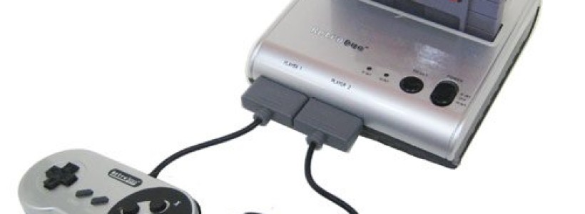 Retro-Bit Retro Duo Twin Video Game System, Silver/Black