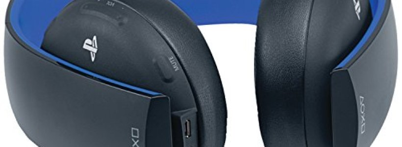 PlayStation Gold Wireless Stereo Headset – Jet Black