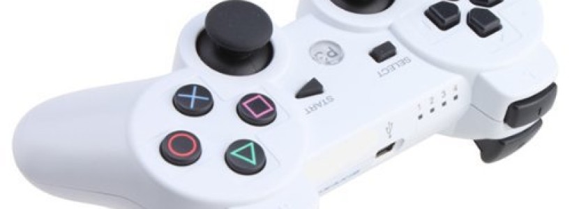 Generic Wireless Controller in White for use with the PlayStation 3