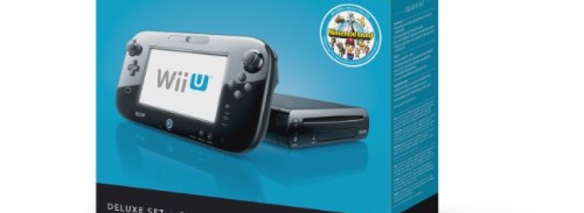 Nintendo Wii U Console – 32GB Black Deluxe Set