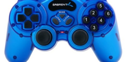 Sabrent Twelve-Button USB 2.0 Game Controller For PC (USB-GAMEPAD)