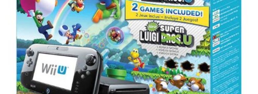 Nintendo Wii U Deluxe Set: Super Mario Bros U & Luigi U