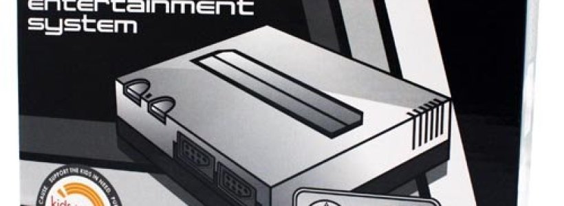 Retro Bit Nintendo NES Entertainment System (Silver/Black)