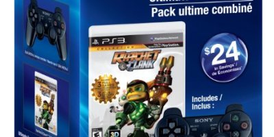 Ultimate Combo Pack – Ratchet & Clank Collection & Black Dualshock 3 – Playstation 3