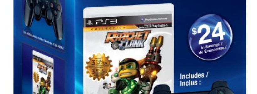 Ultimate Combo Pack – Ratchet & Clank Collection & Black Dualshock 3 – Playstation 3